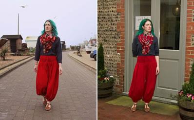 3 Ways to Wear Harem Pants [and what to wear with them]