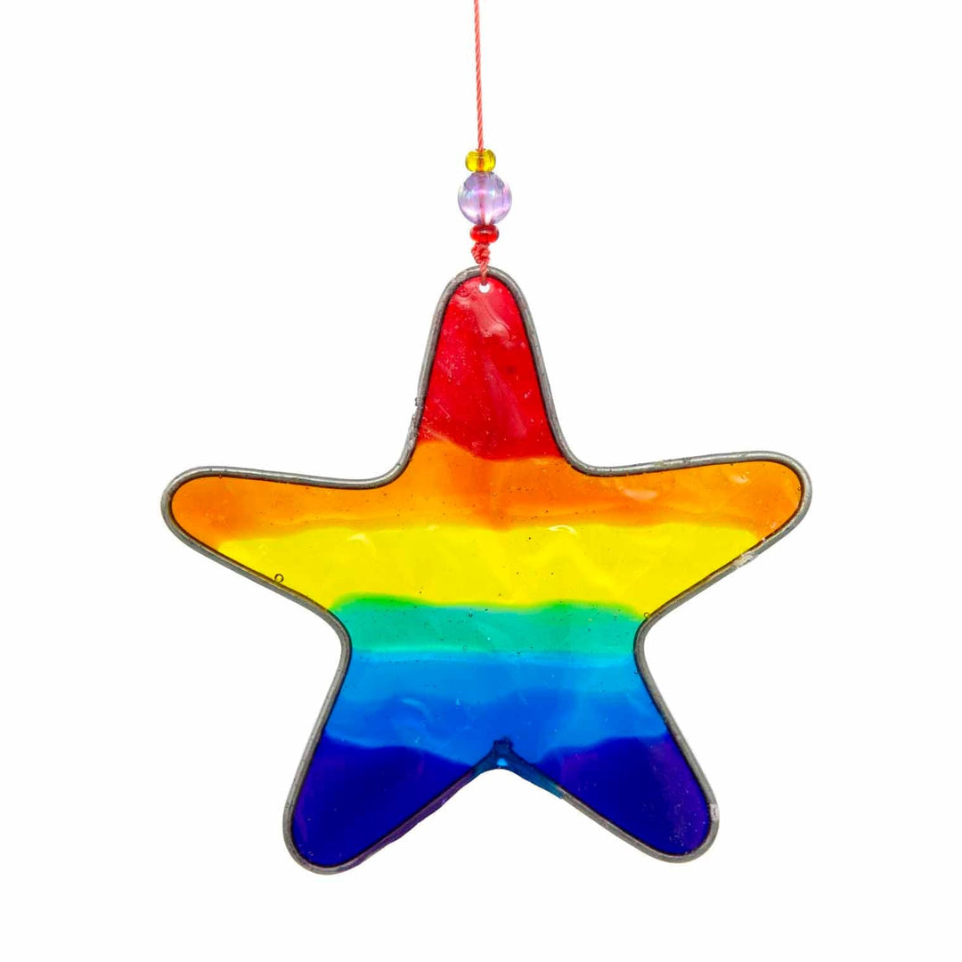 Rainbow Star Suncatcher