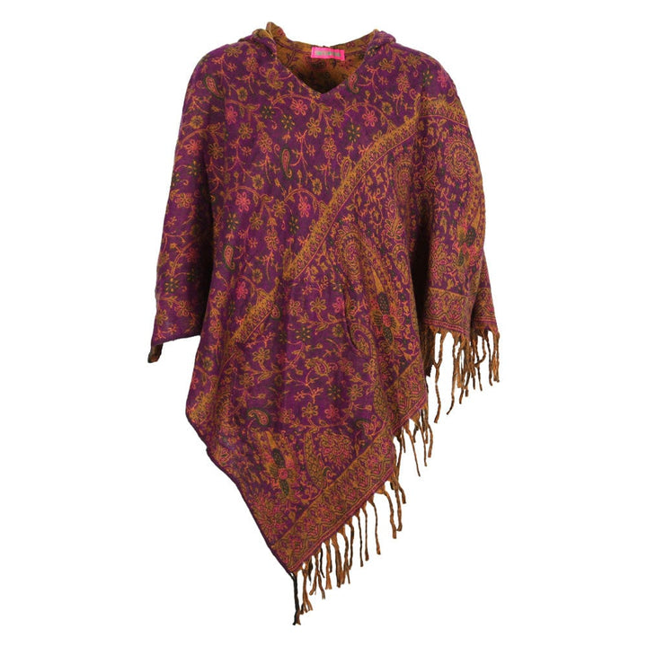 Hooded Fleece Blanket Poncho