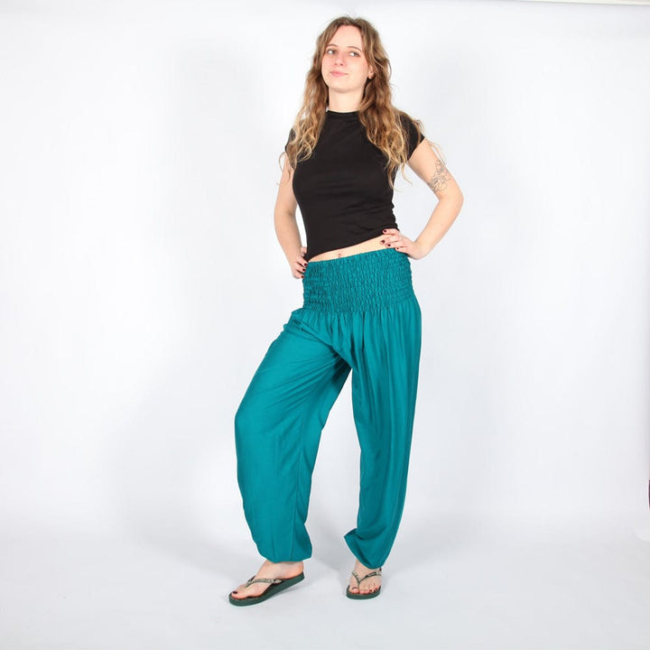 Plain Slim Harem Trousers