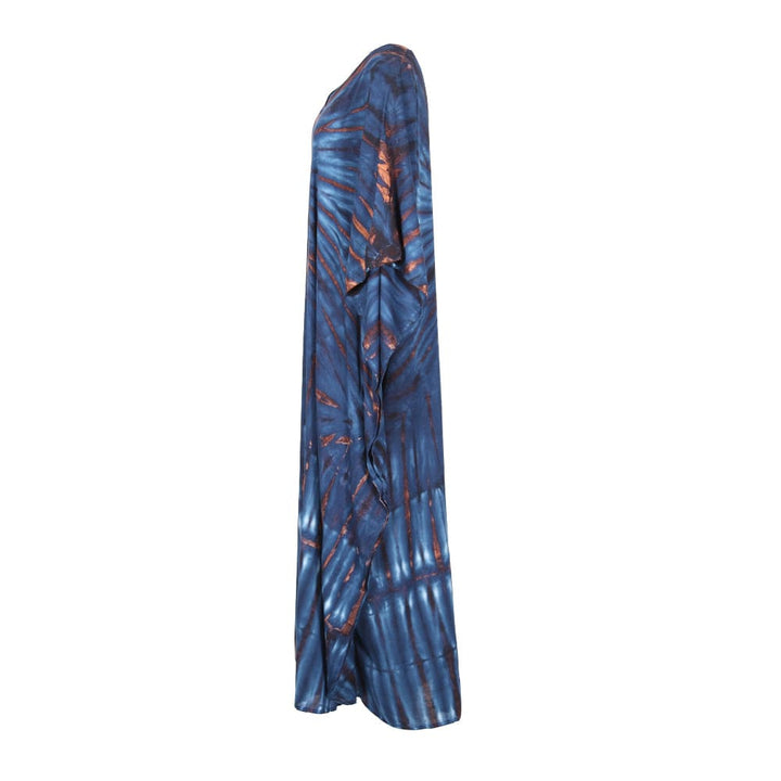 Tie Dye Kaftan Dress