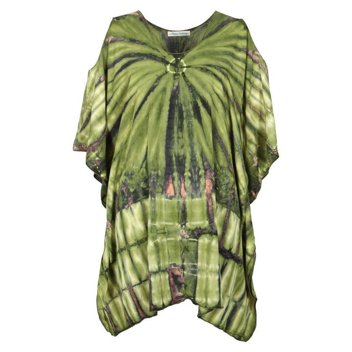 Cold Shoulder Poncho Top