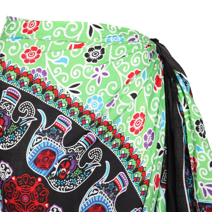 Elephant Mandala Print Sarong
