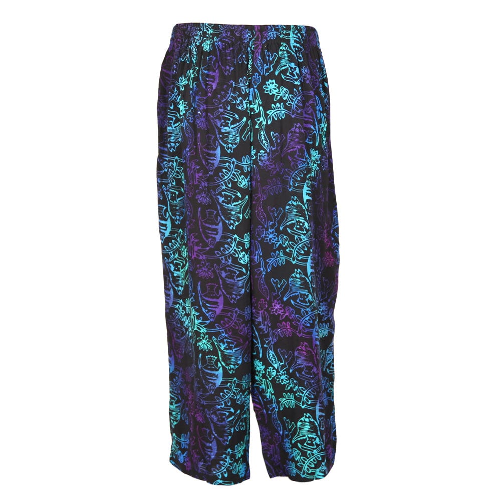 Batik Fish Print Trousers