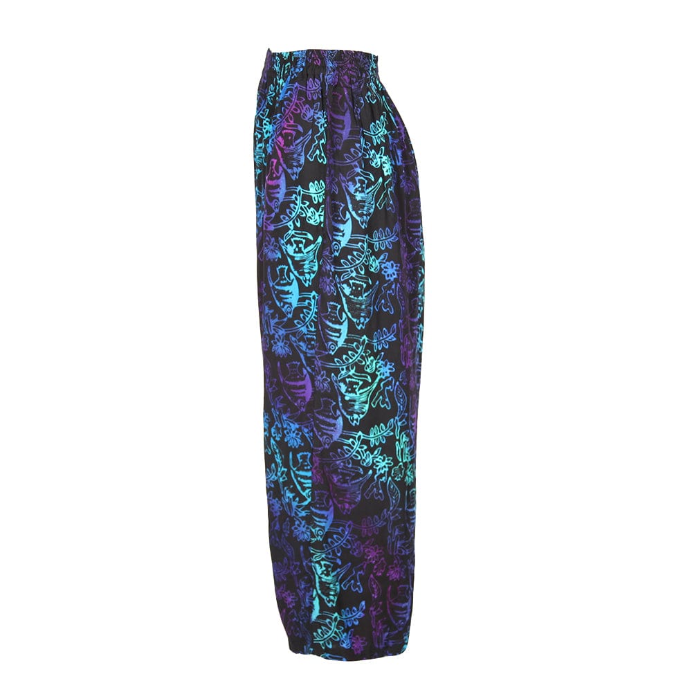 Batik Fish Print Trousers