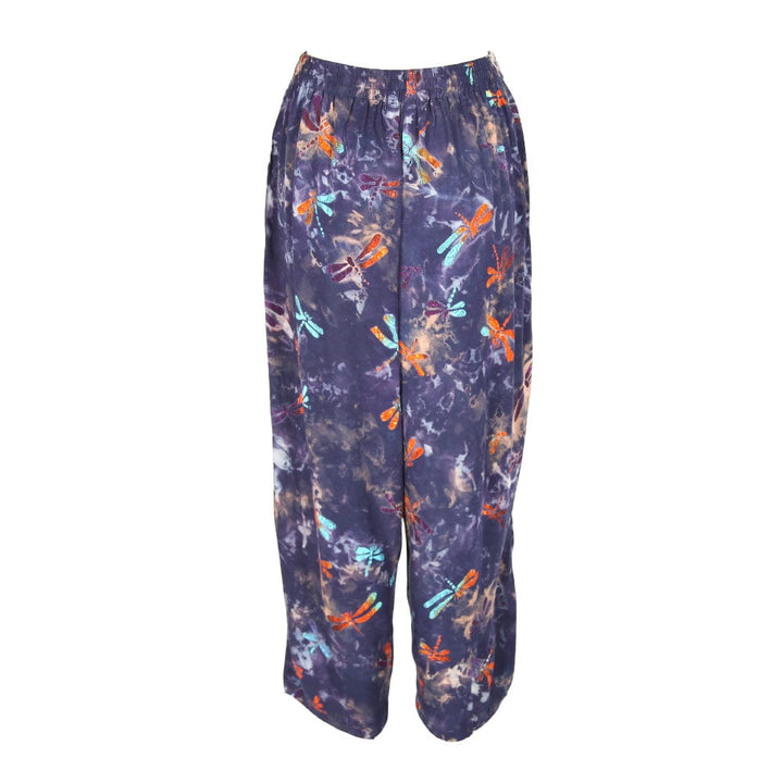 Dragonfly Batik Print Trousers