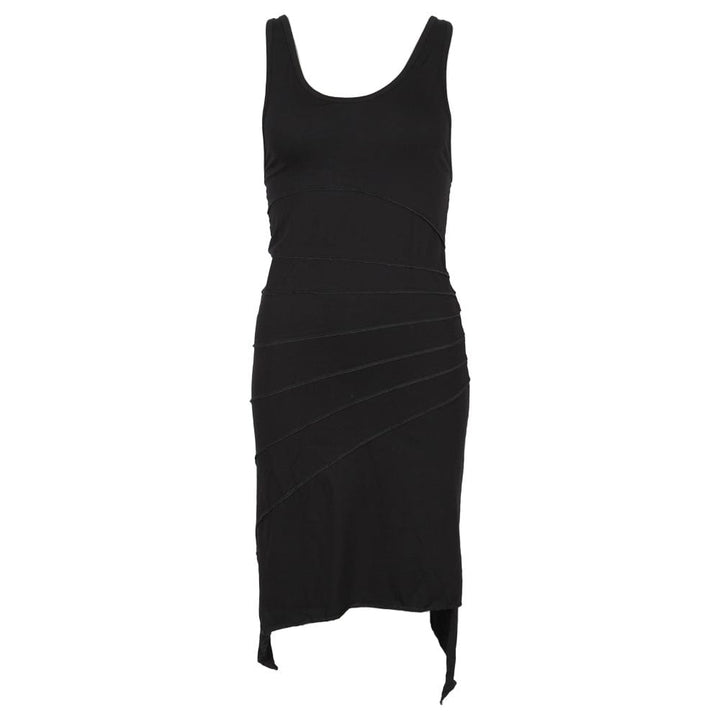 Asymmetric Halterneck Dress