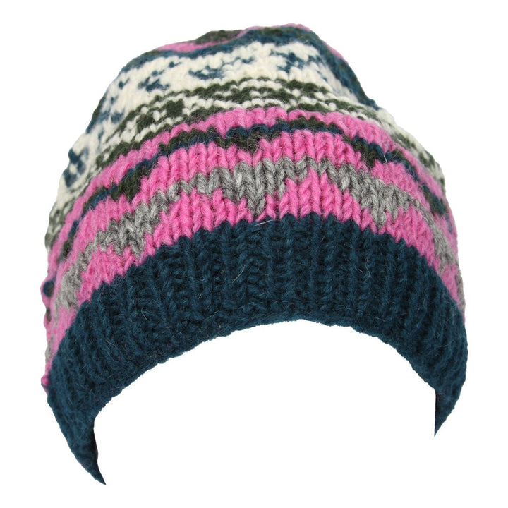 Patterned Knitted Hat