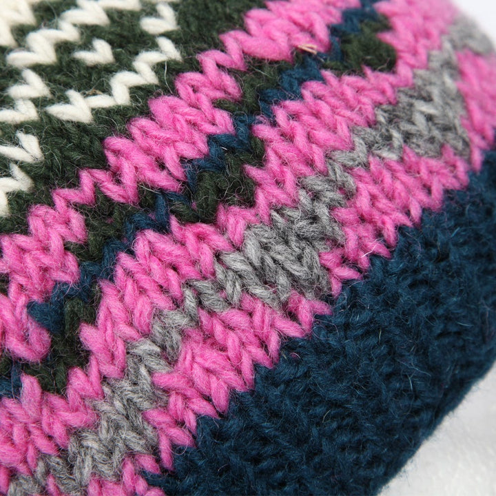 Patterned Knitted Hat