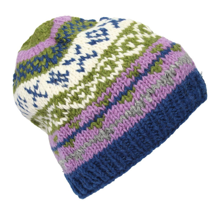 Patterned Knitted Hat