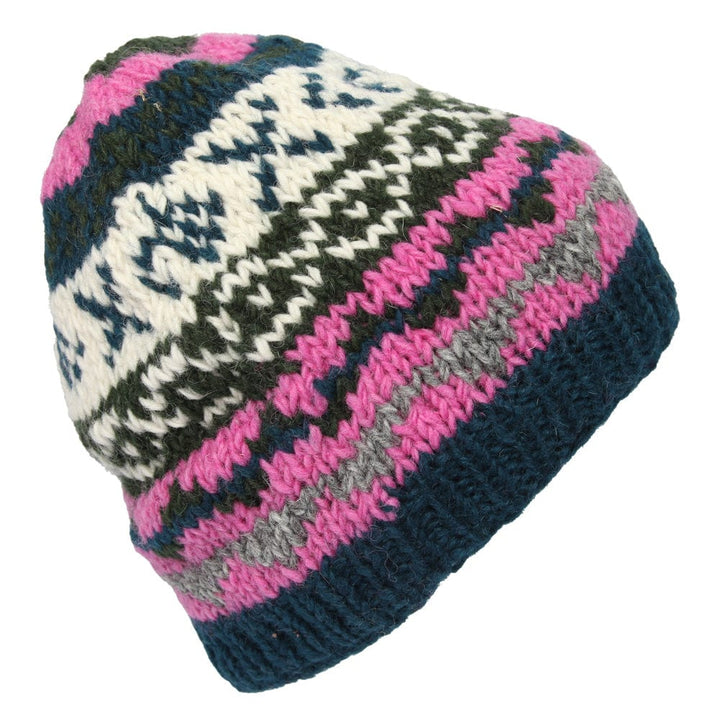 Patterned Knitted Hat