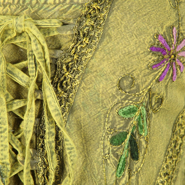 Embroidered Cami Dress