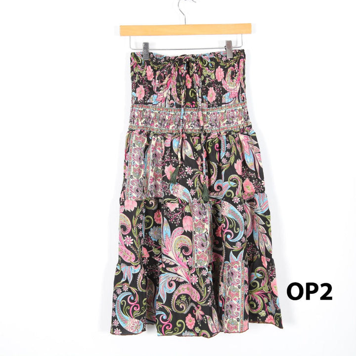 Halter Neck Recycled Sari Dress