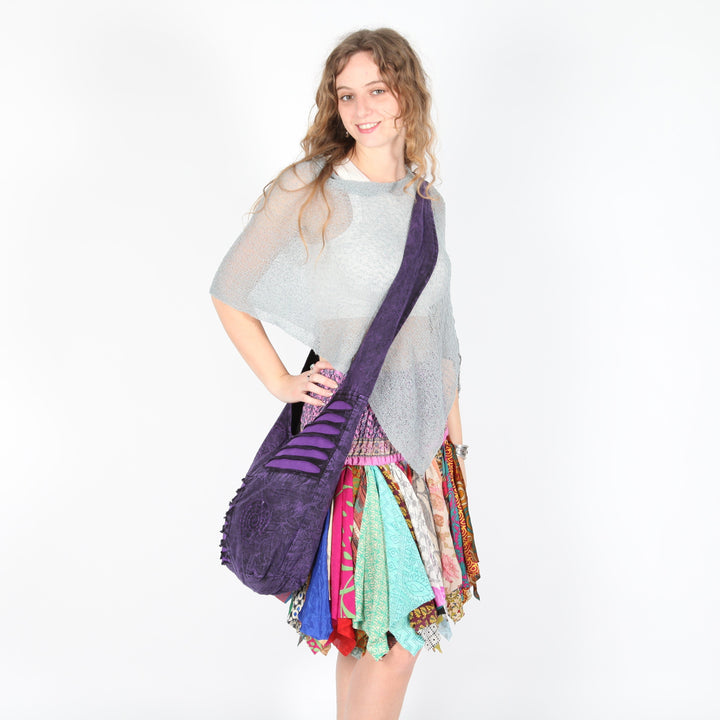 Purple Peace Shoulder Bag