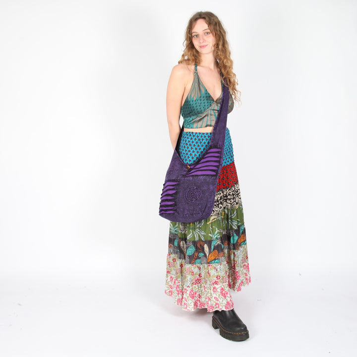 Purple Peace Shoulder Bag