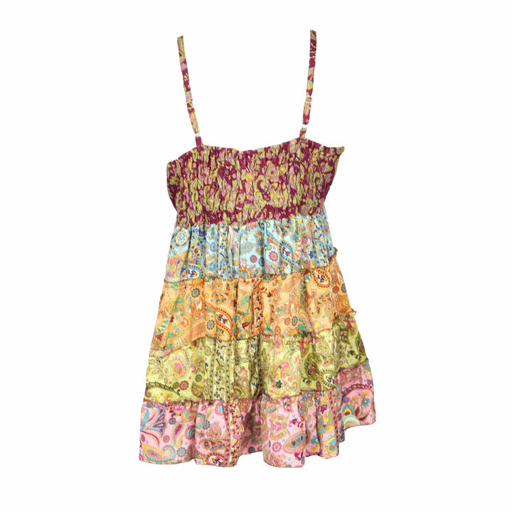 Tiered Paisley Cami Top