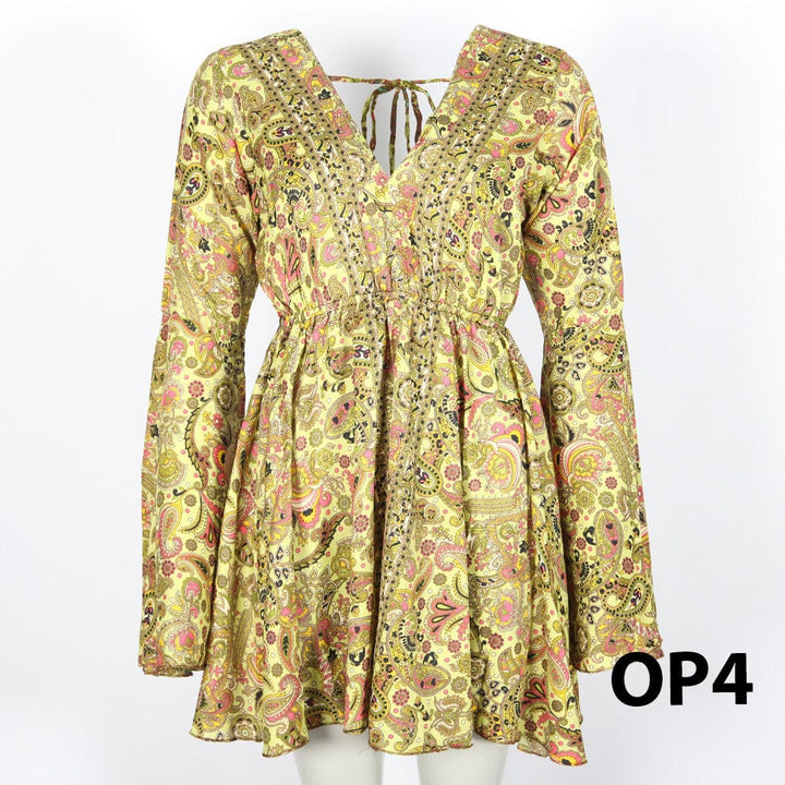 Paisley Bell Sleeve Blouse