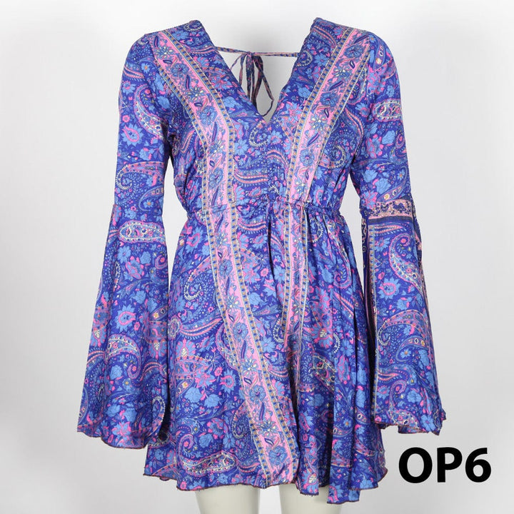 Paisley Bell Sleeve Blouse