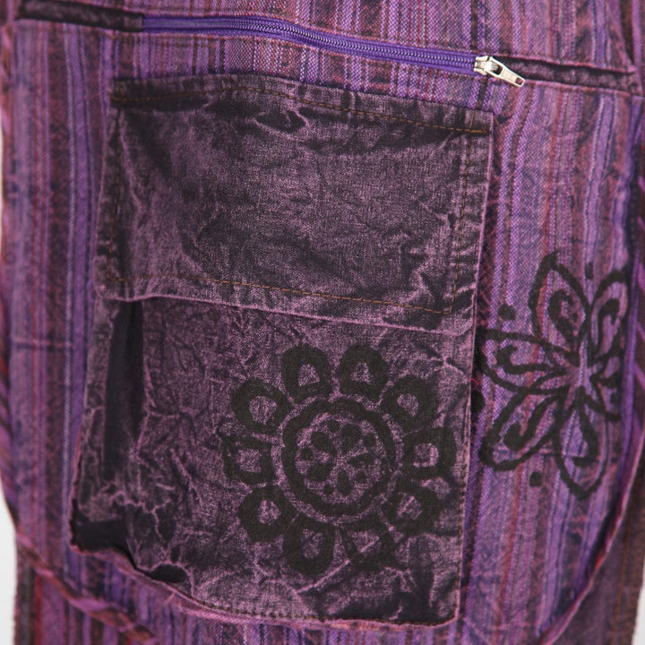 Patchwork Harem Pants