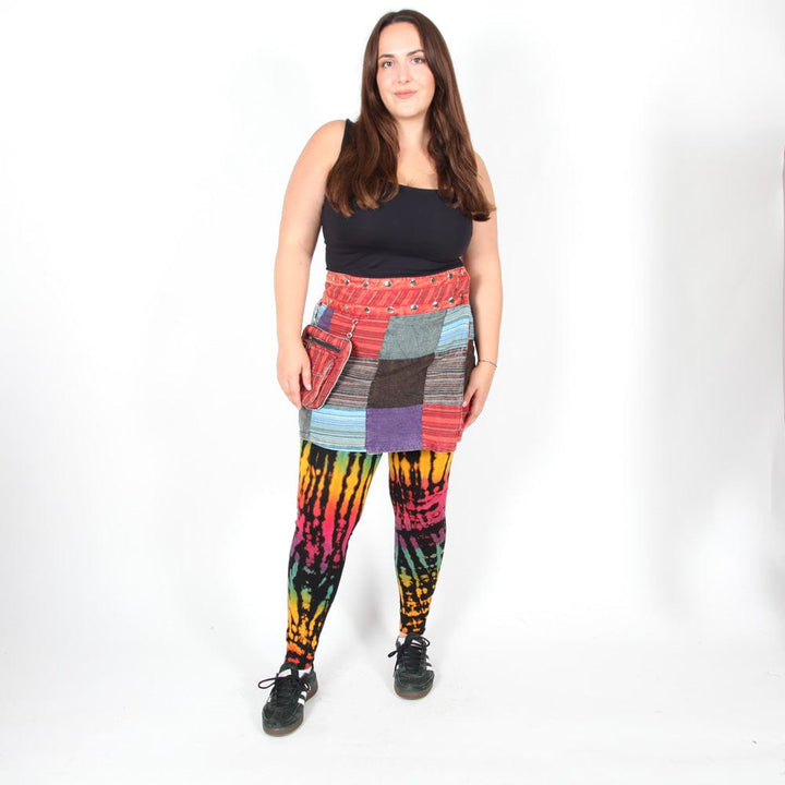 Patchwork Popper Skirt