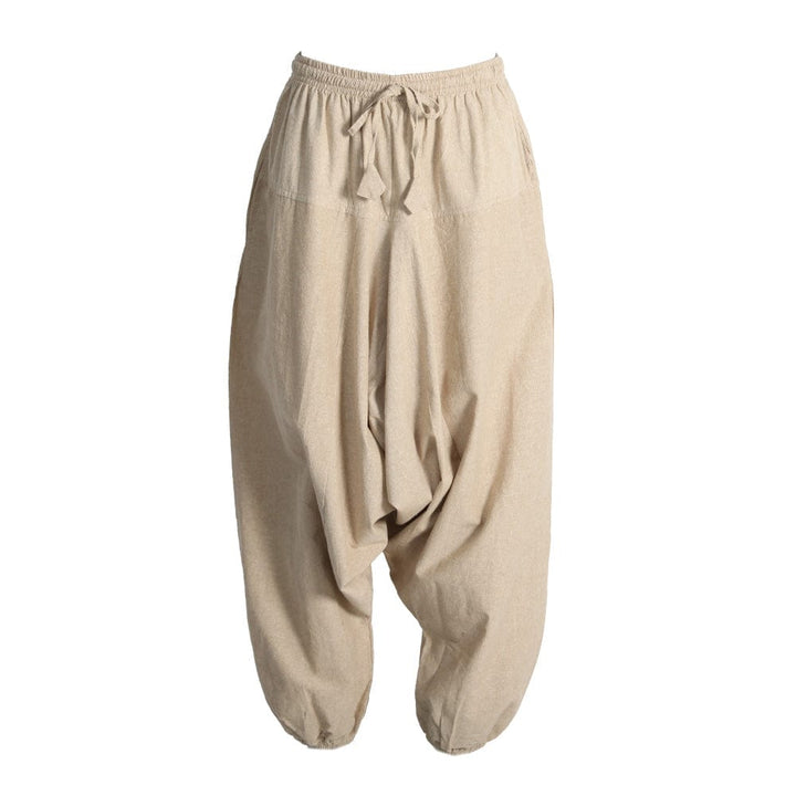 Oversized Hemp Harem Pants
