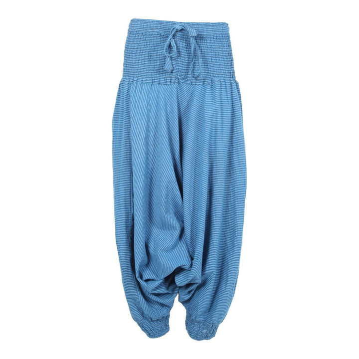 Cotton Drop Crotch Aladdin Pants..