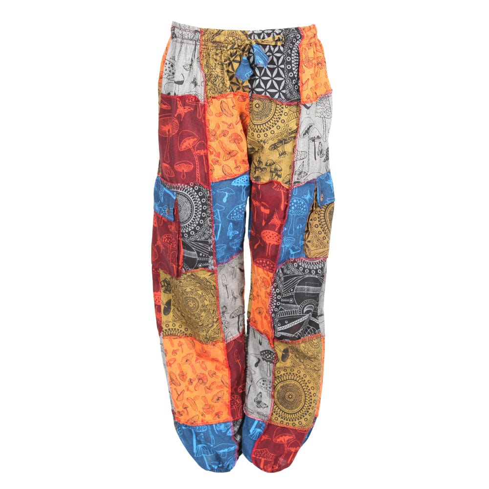 Men's Patchwork Mushroom Cargo Pants – The Hippy Clothing