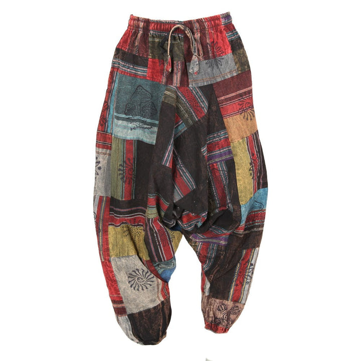 Drop Crotch Jogger Harem Pants