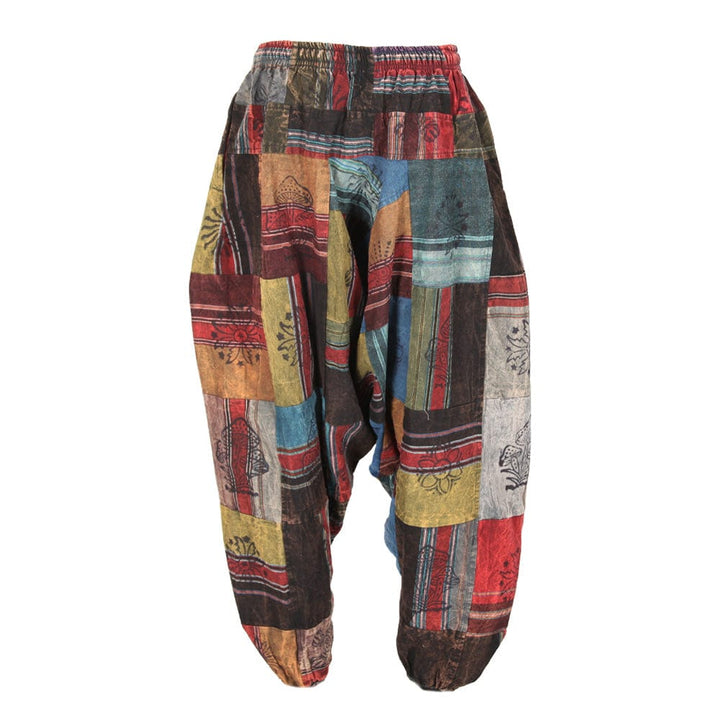 Drop Crotch Jogger Harem Pants