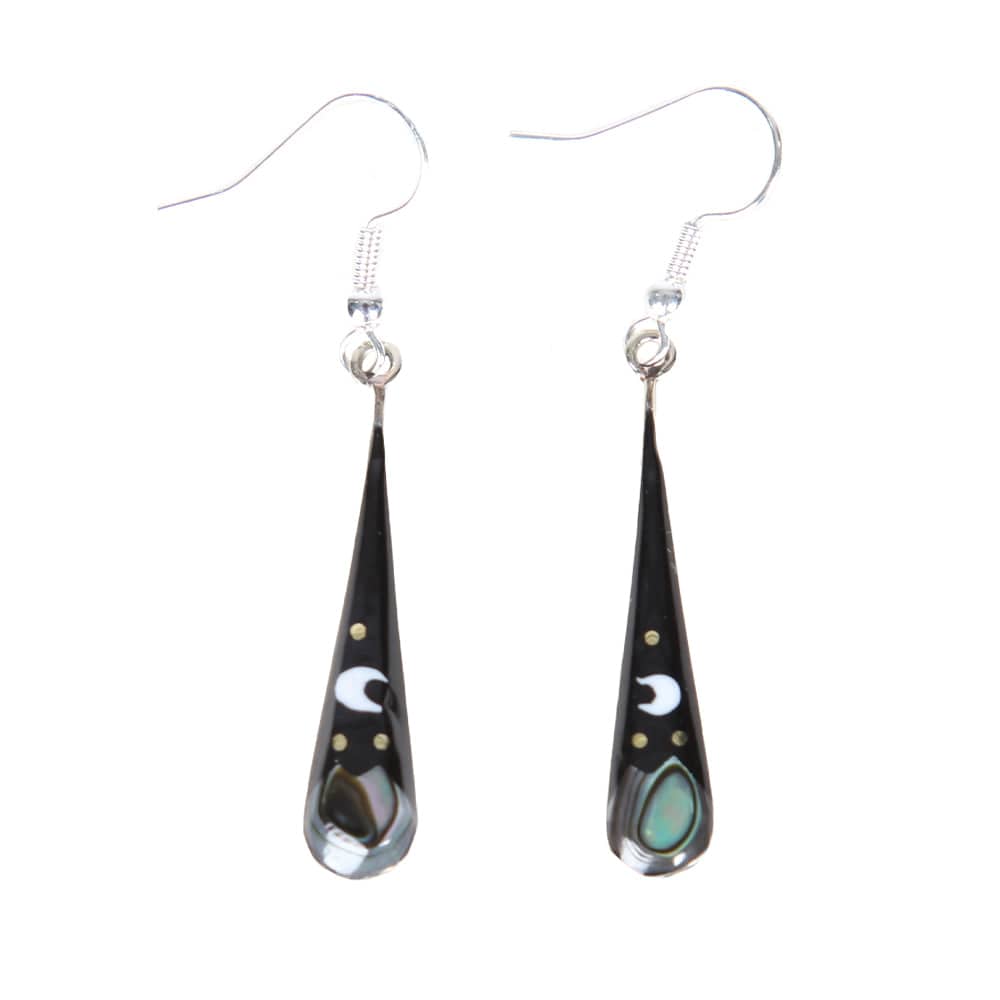 Night Sky Teardrop Earrings