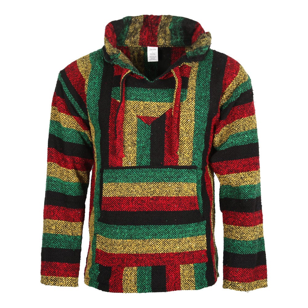 Rasta Baja Hoodie – The Hippy Clothing