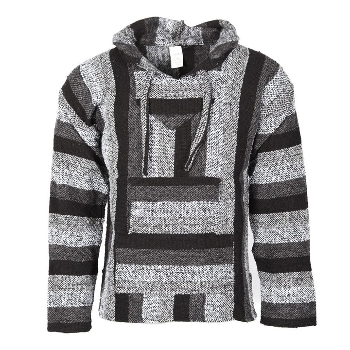 Men's Grey Baja Pullover Hoodie
