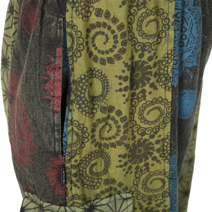 Patchwork Cargo Trousers