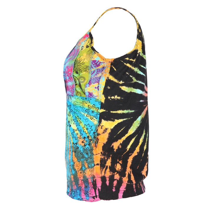 Patchwork Tie Dye Cami Top