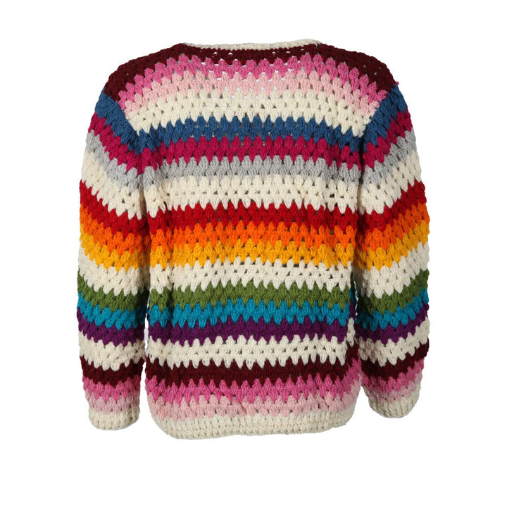 Crochet Wool Cardigan