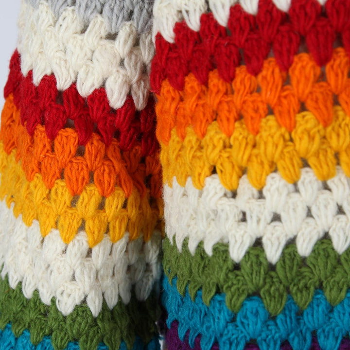 Crochet Wool Cardigan