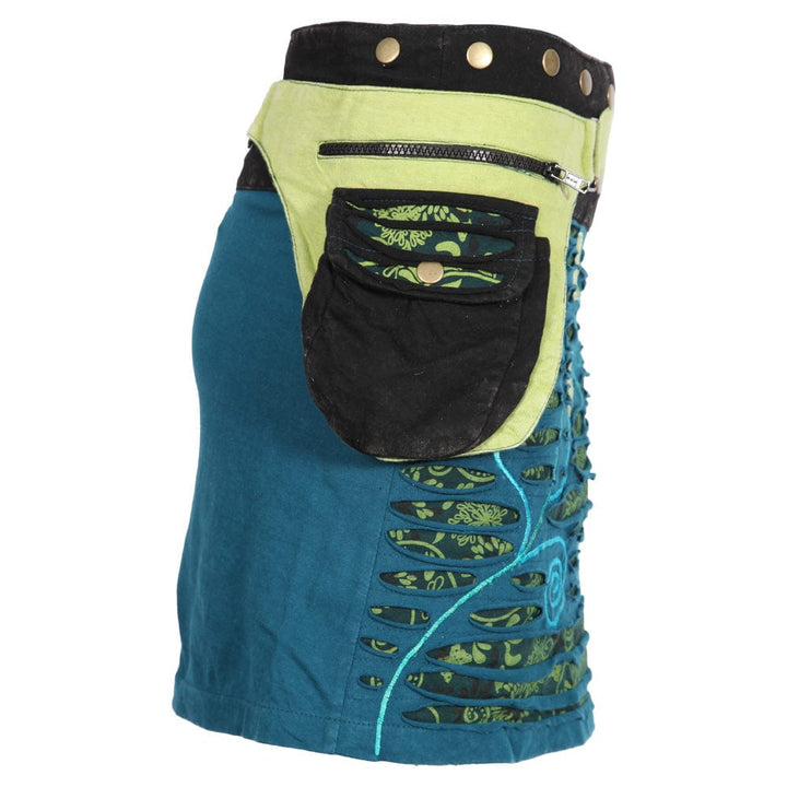 Short Popper Skirt