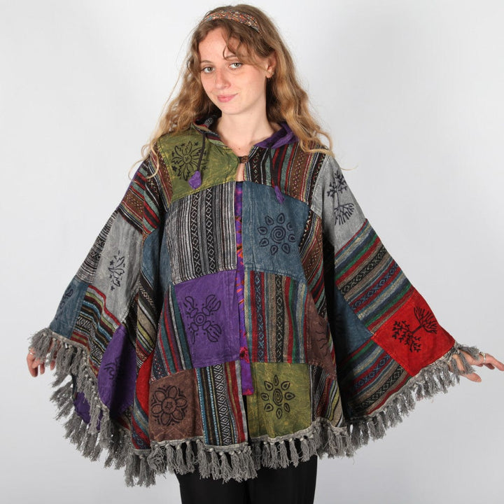 Patchwork Poncho