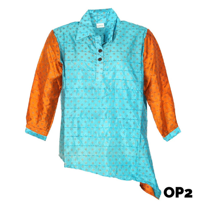Upcycled Sari Blouse..