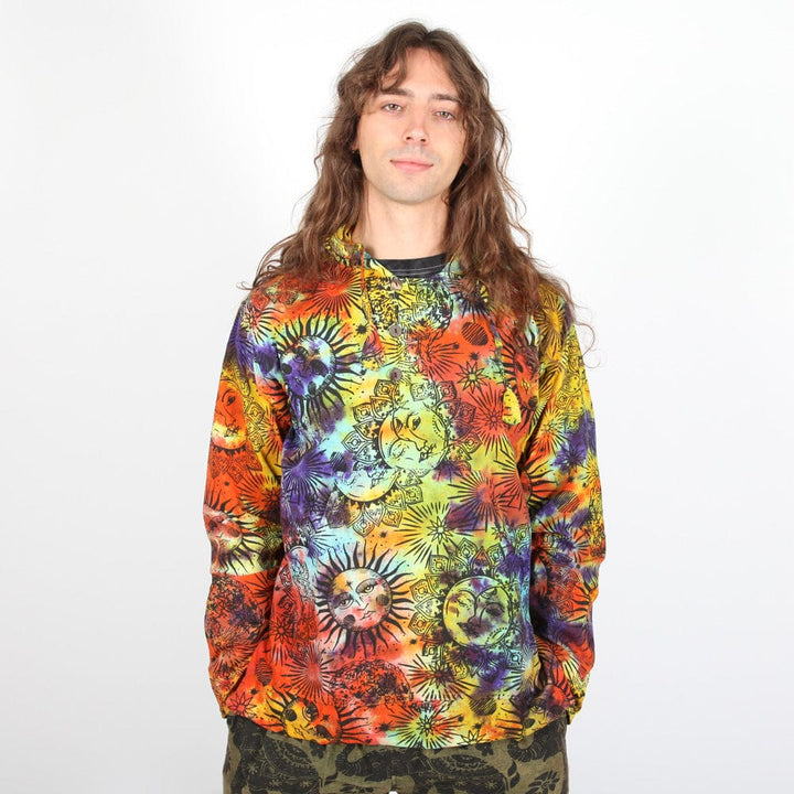 Tie Dye Hooded Smock