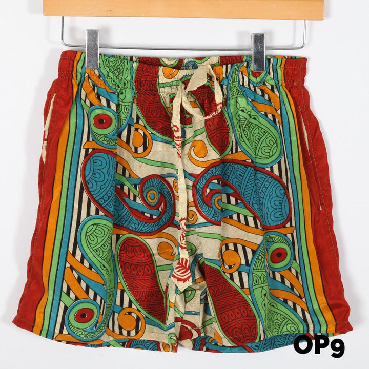 Recycled Sari Shorts
