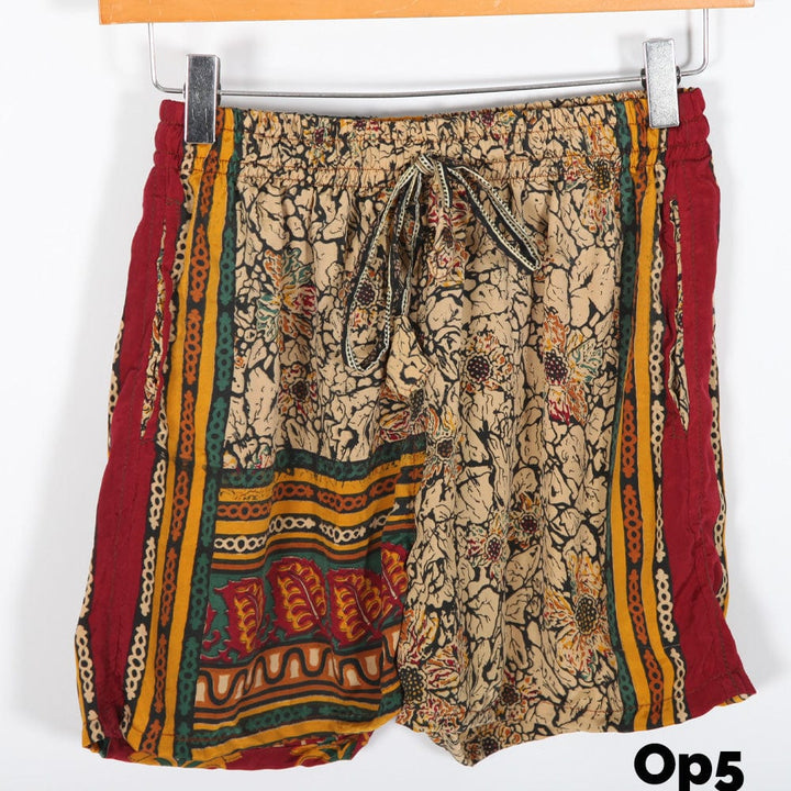 Recycled Sari Shorts