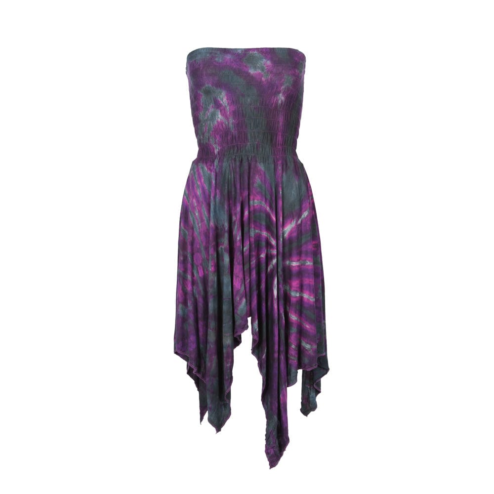 Tie Dye Festival Pixie Dress The Hippy Clothing Co. Tie Dye Festival Pixie Dress The Hippy Clothing Co.