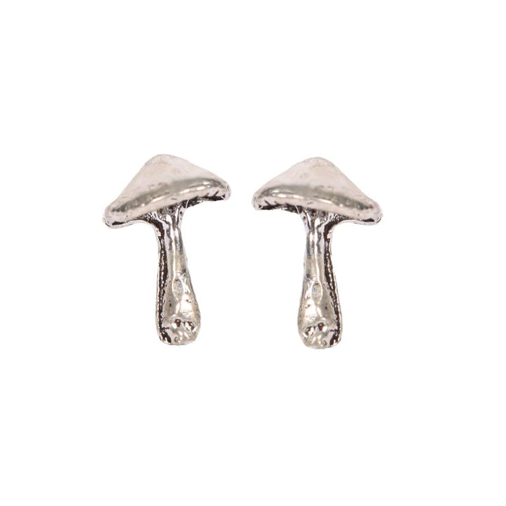 Mini Mushroom Stud Earrings