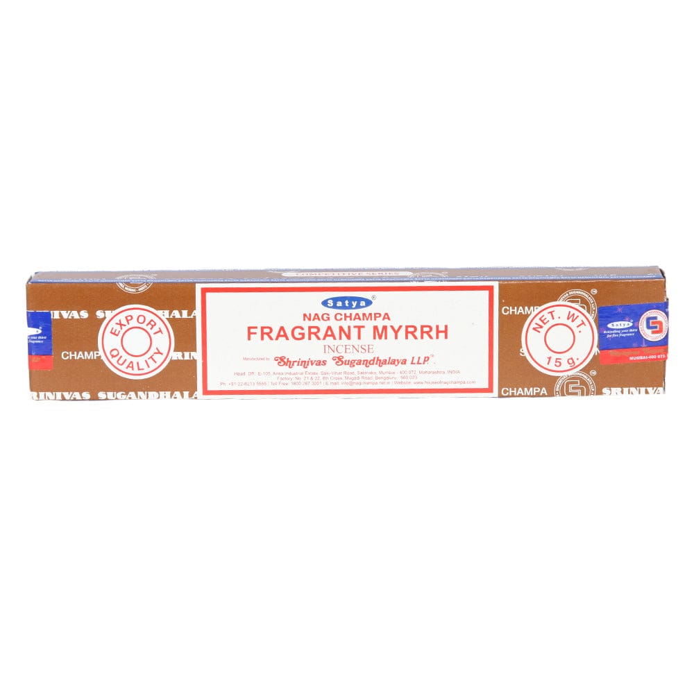Satya Fragrant Myrrh Incense Sticks