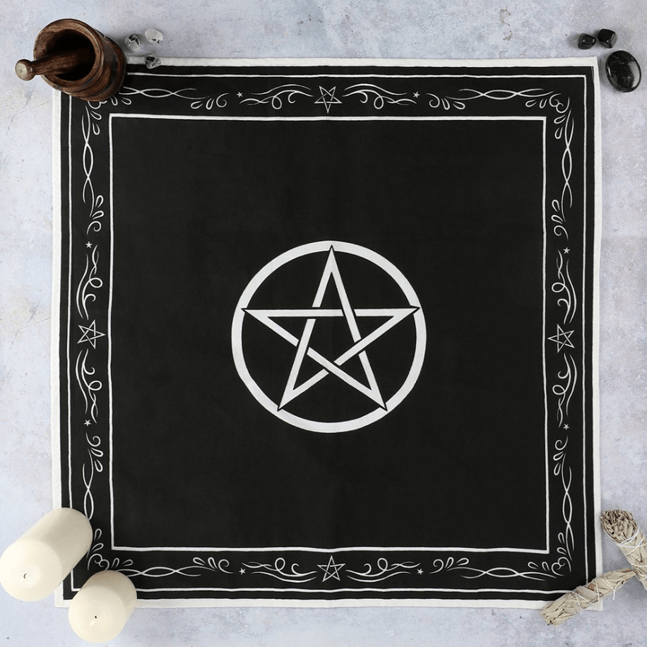 Pentagram Altar Cloth 70cm x 70cm