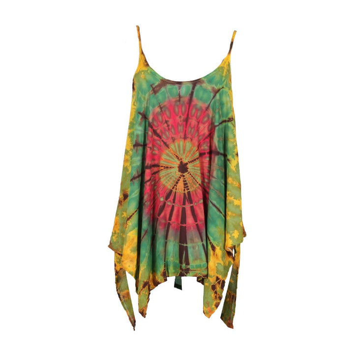 Floaty Strappy Tie Dye Top