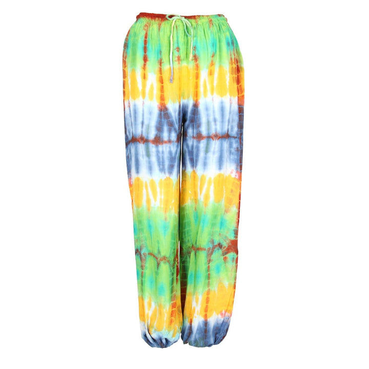 Multi Tie Dye Harem Trousers