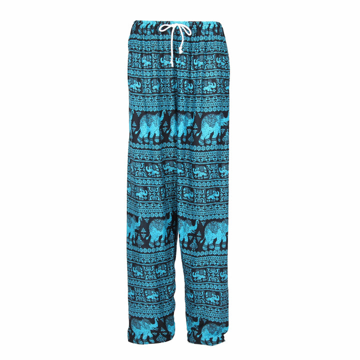 Thai Elephant Print Trousers
