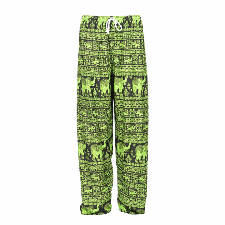 Thai Elephant Print Trousers